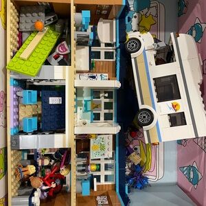 LEGO Friends Adventure Van and Schoolhouse